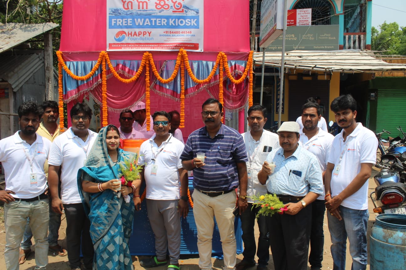 You are currently viewing Happy Foundation’s Water Kiosk Initiative to Prevent Water Deficiency and Dehydration